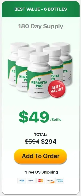 Keravita Pro 6 bottle price 